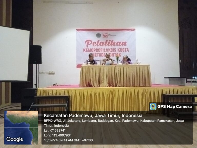PELATIHAN KOMOPROFILAKSIS KUSTA METODE KONTAK