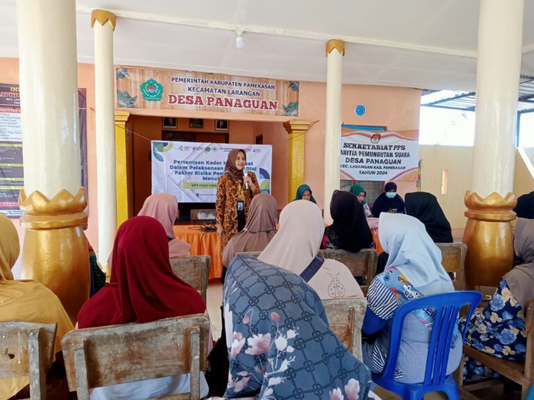Pemberdayaan Kader Masyarakat terlibat dalam Pelaksanaan Deteksi Dini Faktor Risiko PTM Desa Panaguan